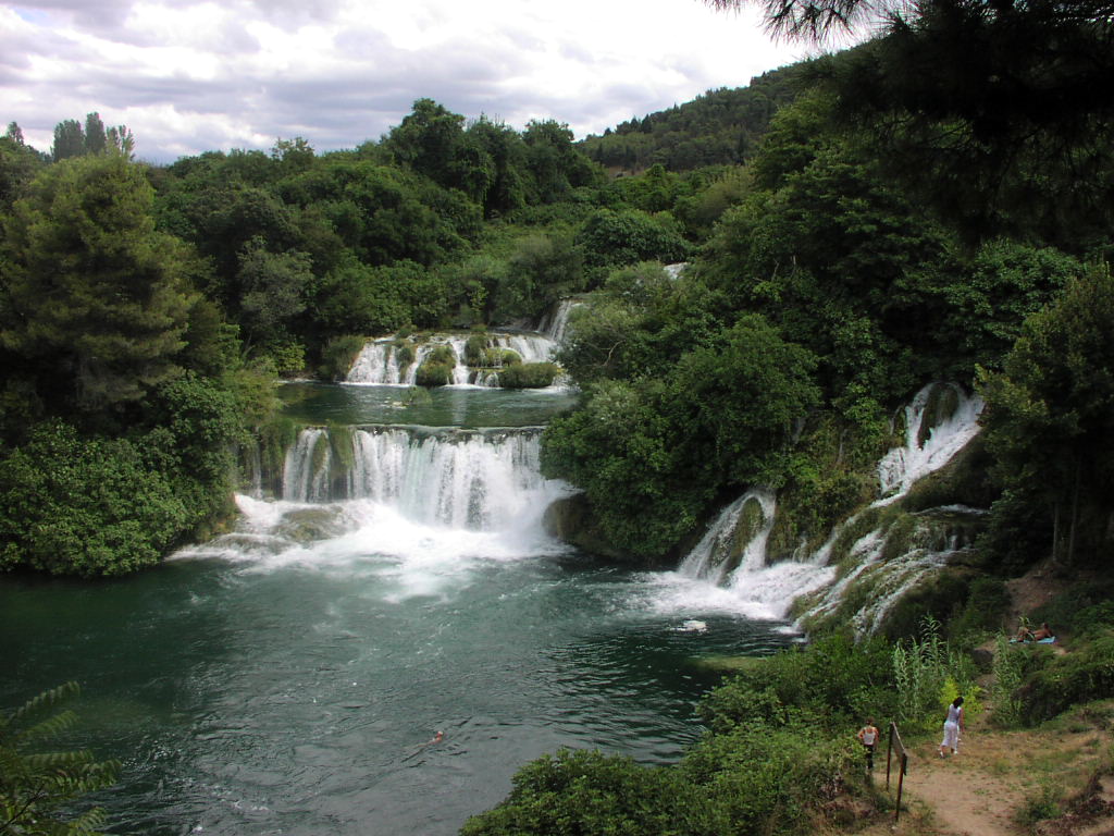 Krka vízesés